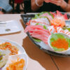 珠海拱北の地下街の日本食屋さんで飲んだくれ