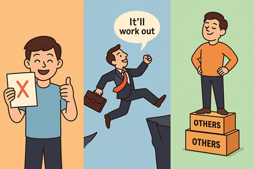 よくある「勘違いポジティブ」3パターン