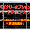 バイナリーオプショントレード手法シリーズVol.02チャート設定編